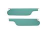 Sun Visors - Pair 1966-67 GM Chevelle/El Camino/Skylark Hardtop Sedan Wagon 1964-67 Cutlass/GTO Hardtop Sedan